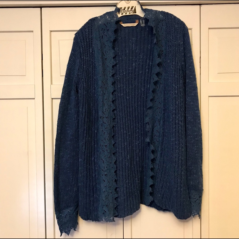 Soft Surrounding Open Front Knitted Cardigan